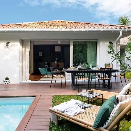 Villa Tropique Basque, Un Air De Bali Sur La Cote Basque Anglet